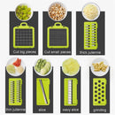 Vegetable Fruit Slicer Grater Cutter Peeler Multifunctional Potato Carrot Shredders Chopper Drain Basket For Kitchen Accessories