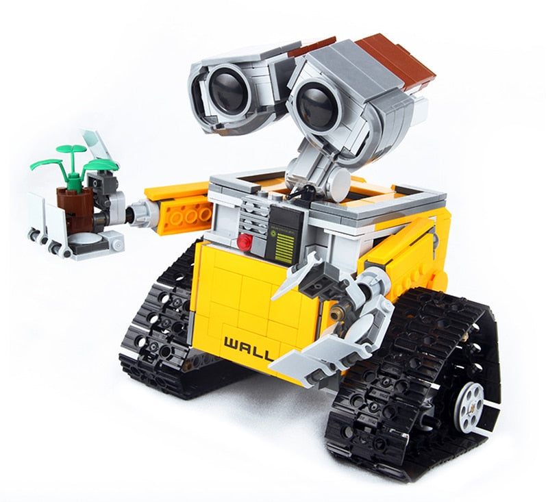 687Pcs Wall E Classic Movie Robot DIY Building Blocks Plastic Toys Bricks Gifts for Kids Children Adult  Wall-E Technical KAWAII