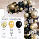 Hot Pink Balloon Garland Arch Kit Butterfly Stickers Chrome Rose Gold Latex Balloons for Birthday Wedding Baby Shower Decoration