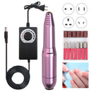 35000RPM Electric Nail Drill Machine Manicure Drill Machine Pedicure Drill Professional Nail Drill Salon Strong Nail Drill Tools