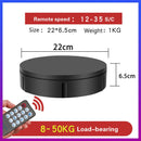 360° Booth Rotating Machine Turntable Display Backdrop Stand Photography Accessories Shooting Quiet Remote Photo Studio Camera