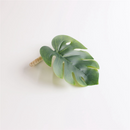 Set of 6 Green Leaf Napkin Rings,Napkin Ring Holders for Formal / Casual, Dining Table Decor,Party Decoration