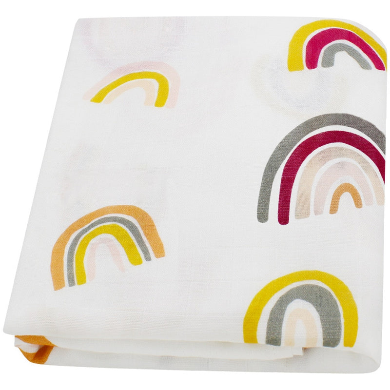 Muselina de bambú orgánico Swaddle 120 X 120 Manta de gasa de algodón Swaddle Mantas de bebé Recién nacido