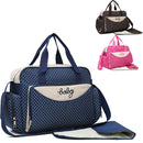 Venta caliente bolsa de pañales paquetes de maternidad bolso de hombro para bebé bolso de viaje para mujer para bebé lactancia mamá bolsa de pañales de maternidad
