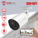 Anpviz 4K 8MP IP kamera dış güvenlik PoE H.265 Video gözetim kamerası Hikvision uyumlu 2.8mm Lens uzaktan görünüm ses