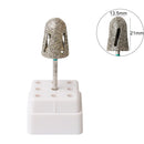 80/120/180 Nagelbeine Bohrer Diamant Pediküre Polierkappe Fuß Kallus Nagelhautschneider Grat Bits Maniküre Zubehör Fräsen