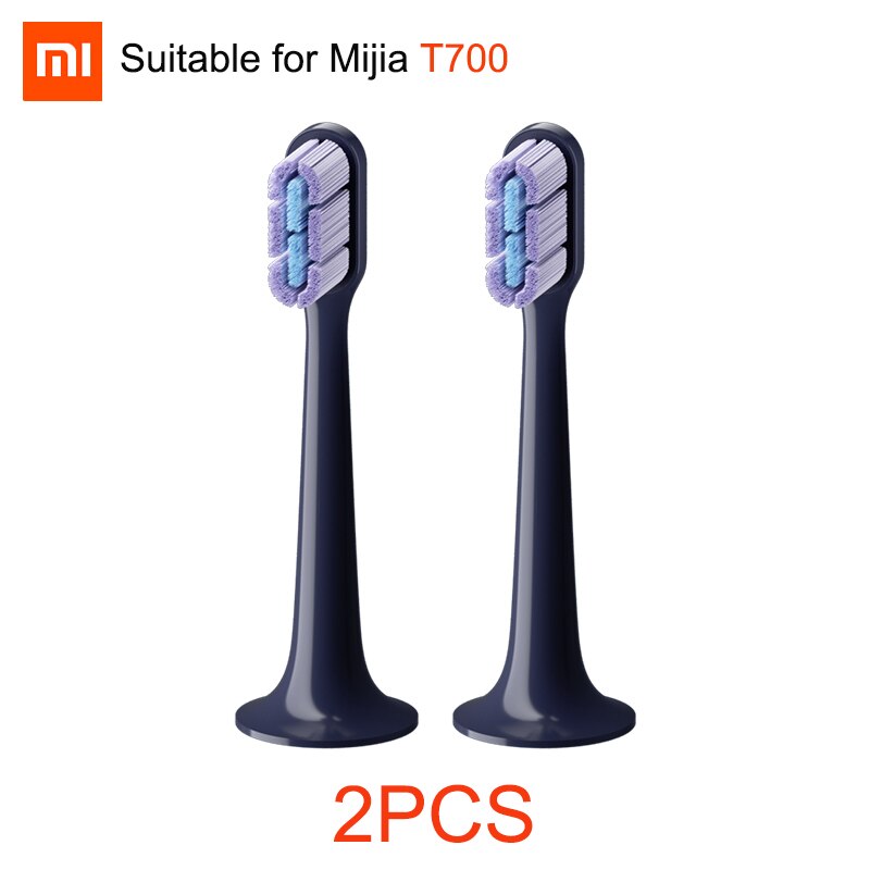 Cabezal de cepillo de dientes eléctrico Original XIAOMI MIJIA Sonic T100 T200 T301 T300 T500 T500C T700 cabezales de repuesto para cepillo de dientes