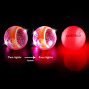 Crestgolf Flashing Golf Ball Night Glow Flash Light Glow LED Golf Ball-Six Color for Your Choice