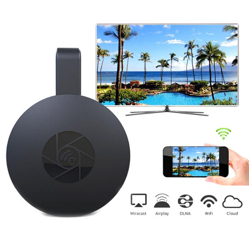 1080P Wireless WiFi Display Dongle TV Stick Video Adapter Airplay DLNA Screen Mirroring Share für iPhone iOS Android Phone to TV