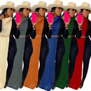 HAOYUAN Sexy Knitted Side Split Sweater Dress Sleeveless Spring Clothes for Women Y2k Outfits Birthday Party Long Maxi Dresses