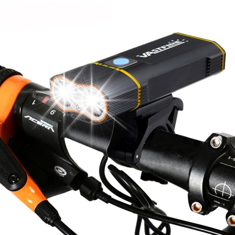 10000 mAh Battery Bike Lamp 5000LM Bright USB Charging Front Handlebar Headlight 2 LED/3 LED/5 LED/8 LED Bike Light for Cycling