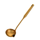 Gold cookware Stainless Steel Cooking tools spatula Shovels Turner Ladle Spoon Colander Filter Potato Mashers Kitchen Utensils