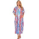 Cover-ups 2022 Kaftan Beach Print SnakeSkin Swimsuit Cover Up Kimono Plage Beach Robe Femme Long Dress Sarong Dress Beachwear