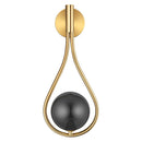 Lámpara de pared Led para sala de estar, dormitorio Simple moderno, lámparas de pared para cabecera, decoración de pared para el hogar, lámpara de noche de cristal para dormitorio, iluminación Led