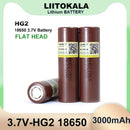 2023 Liitokala New Original HG2 18650 3000mAh battery 18650HG2 3.6V discharge 20A dedicated For hg2 Power Rechargeable battery
