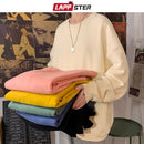 LAPPSTER Men Solid 7 Colors Harajuku Hoodies 2022 Mens Autumn Korean Fashions Oversized Sweatshirts Japanese Streetwear Clothes