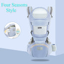 Ergonomische Babytrage Infant Baby Hipseat Carrier Ergonomische Känguru-Babytrage nach vorne gerichtet für Babyreisen