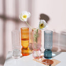 Nordic Glass Vase Small Glass Bubble Vases Flower Arrangement Home Decoration Accessories Modern Living Room Ornament