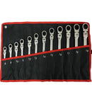 Combination Ratchet Wrench, with Flexible Head, Dual-purpose Ratchet Tool, Ratchet Combination Set. Car Hand Tools