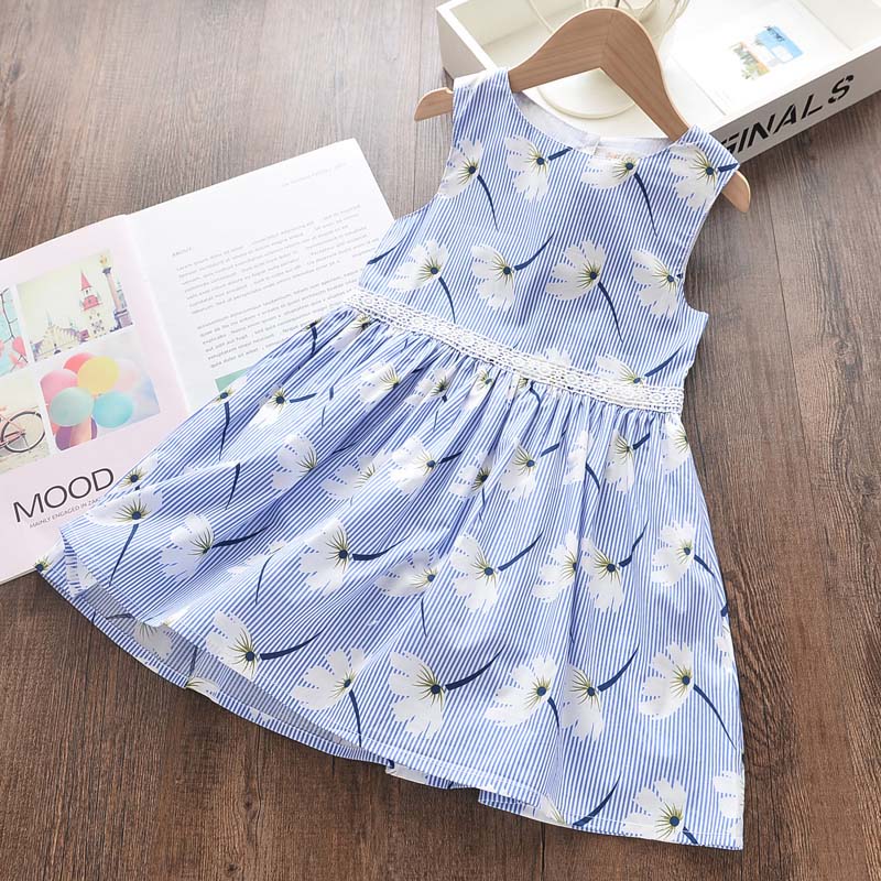 Bear Leader Girls Princess Dress New Summer Kids Party Dresses Elegant Unicorn Embroidery Dress Children Clothing Vestidos 3 7Y