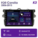 Vtopek 9&quot; 4G Carplay 2din Android 11 Car Radio Multimedia Players GPS Navigation For Toyota Corolla E140/150 2006-2013 Head Unit