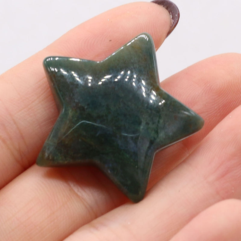 Piedra Natural amatista en polvo cristal forma de estrella Mineral espécimen piedra preciosa ágata pecera joyería decoración del hogar adornos