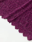 Seasixiang Fashion Designer Spring Summer Lace Pencil Dress Women Stand Collar Long Sleeve Hollow Out Elegant Party Dresses