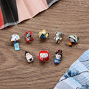 2021 Japanese Style Culture Warm Wishes Charms Metal Beads for Women 925 Sterling Silver Charm Jewelry for Bracelet Bangle Gift