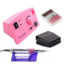 1 Set 20W 35000RPM Professional Electric Nail Drill Machine Kit Mill Cutter Pedicure Nail File Manicure Machine Nail Art Tools