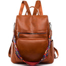 Mode Anti-Diebstahl Frauen Rucksäcke Berühmte Marke Hochwertiges Leder Weibliche Rucksack Damen Große Kapazität Schultasche für Mädchen