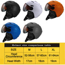 LOCLE Skihelm Integral geformter CE-Zertifizierung Erwachsene Männer Frauen Kinder Outdoor-Sportarten Schnee Snowboard Skateboard Helm
