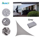 Refugio solar a prueba de agua, parasol triangular, protección para exteriores, jardín, Patio, piscina, toldo de vela de sombra, parasol para acampar 420D