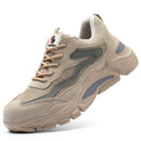 New Work Boots Safety Steel Toe Shoes Men Work Sneakers Puncture Proof Boots Safety Shoes Men Industrial Shoes Security Boots