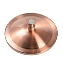 8 inch Round Vintage Retro Bathroom Rain Shower Head Antique Red Copper Hose Top Shower Sprayer Bathroom Single Head Tools