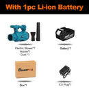 Soplador de aire inalámbrico industrial de 6 velocidades, soplador de nieve, colector de hojas de polvo, barredora de limpieza, herramienta eléctrica de jardín para batería Makita de 18V