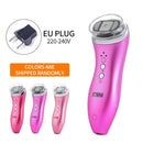 Ultrasonic RF Radio Frequency Lifting Face Neck Skin Massager Mini Hifu Anti Wrinkle Tightening Face Slimming Device