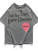 Kanye West Graffiti Letter Print Plus Velvet Sweatshirt Men And Women Harajuku Fleece Hoodie Hip Hop Stranger Things Hooded