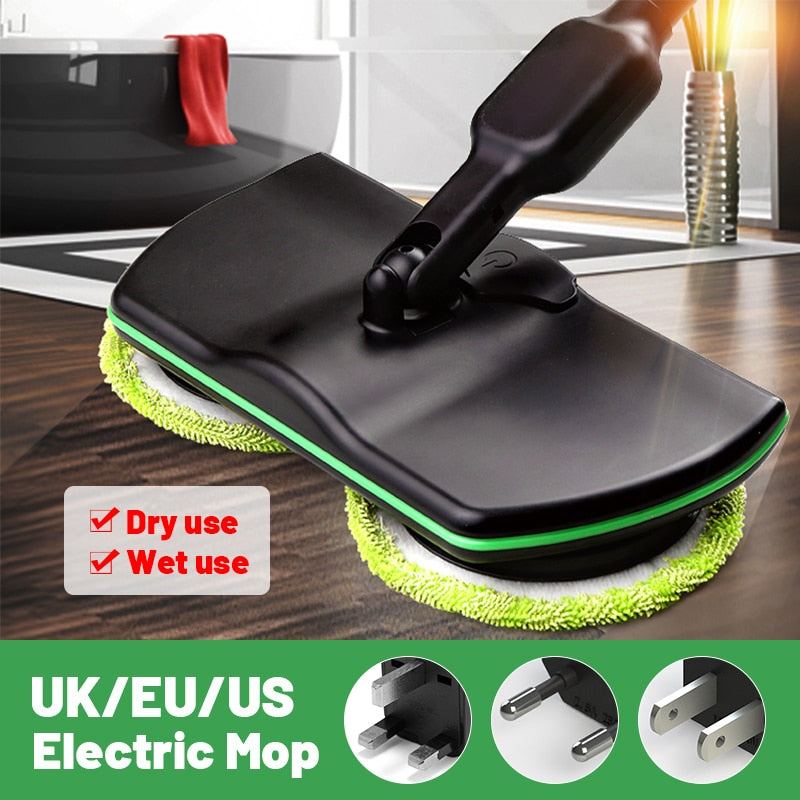 Mop Electric Sweeper Cordless Spin Mop Floor Polisher  Rechargeable Powered Scrubber Vacuum Cleaner Electric Home Cleaning Tools