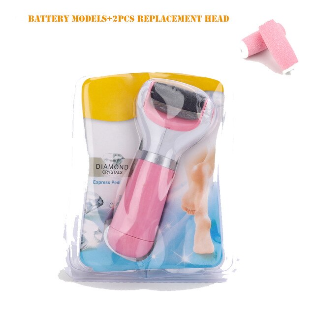 Electric Foot File Care Tool Feet Hard Dead Skin Removal Battery Power Foot USB Exfoliator Heel Callus Remover Pedicure Device