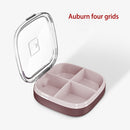 Tcare Travel Pill Organizer Moisture Proof Pills Box for Pocket Purse Daily Pill Case Portable Medicine Vitamin Holder Container