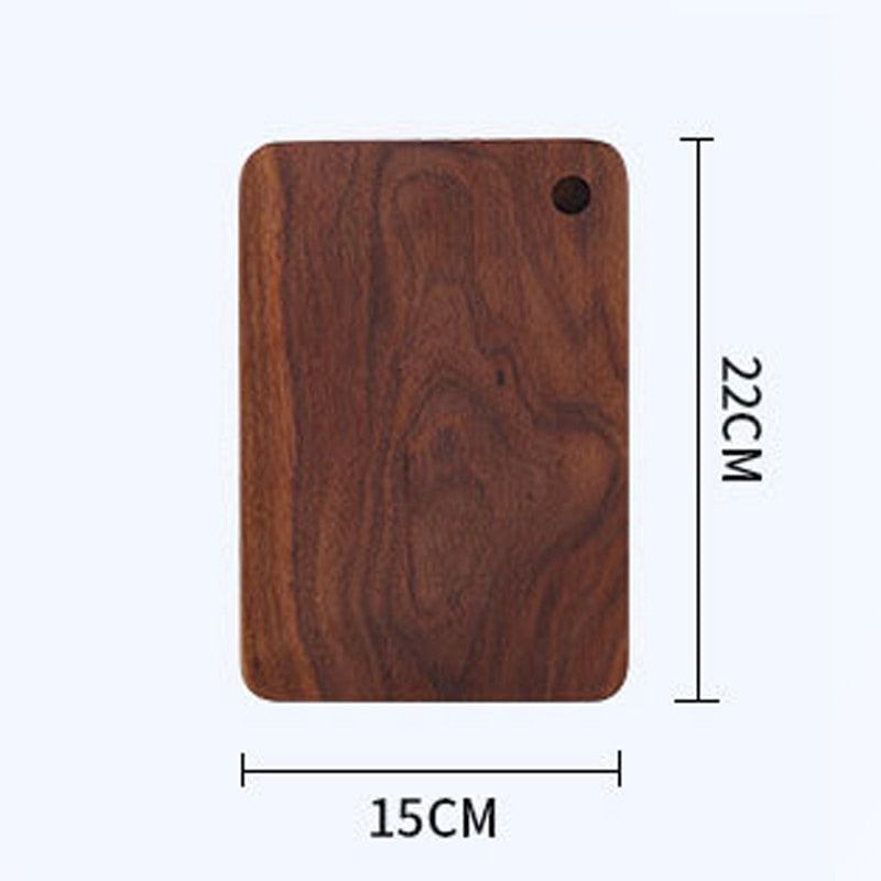 Black Walnut Wood Kitchen  Cutting Board Solid Wood Rootstock Lacquerless Fruit Chopping board Kitchen wooden cutting board