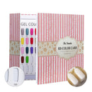 80 120 240 308 Colors PU Paper Nails Tips Card Nail Display Stand Case Model Nail Gel Polish Storage Box Nail Book Display