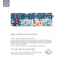 Elinfant New Matching waterproof baby pcoket diapers 8 pcs gray mesh cloth diapers and 8pcs microfiber inserts