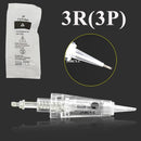 Bayonet port Cartridges Needles Sterilized 1R 3R Permanent Makeup Machine Needles For PMU Tattoo Eyebrow Liner Lips Supplies