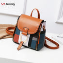 KM Fashion Mini Rucksack Damen Soft Touch Multifunktions Kleiner Rucksack Damen Leder Umhängetasche Umhängetasche Mädchen Geldbörsen