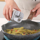 4-in-1-Camping-Gewürzglas mit Deckel, transparenter Gewürzspender, 4 Fächer für das Kochen im Freien, Grill, Salz- und Pfefferstreuer