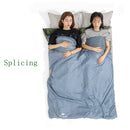 Naturehike Splicing Envelope Sleeping Bag Ultralight Adult Portable Outdoor Camping Hiking Sleeping Bags Spring Autumn