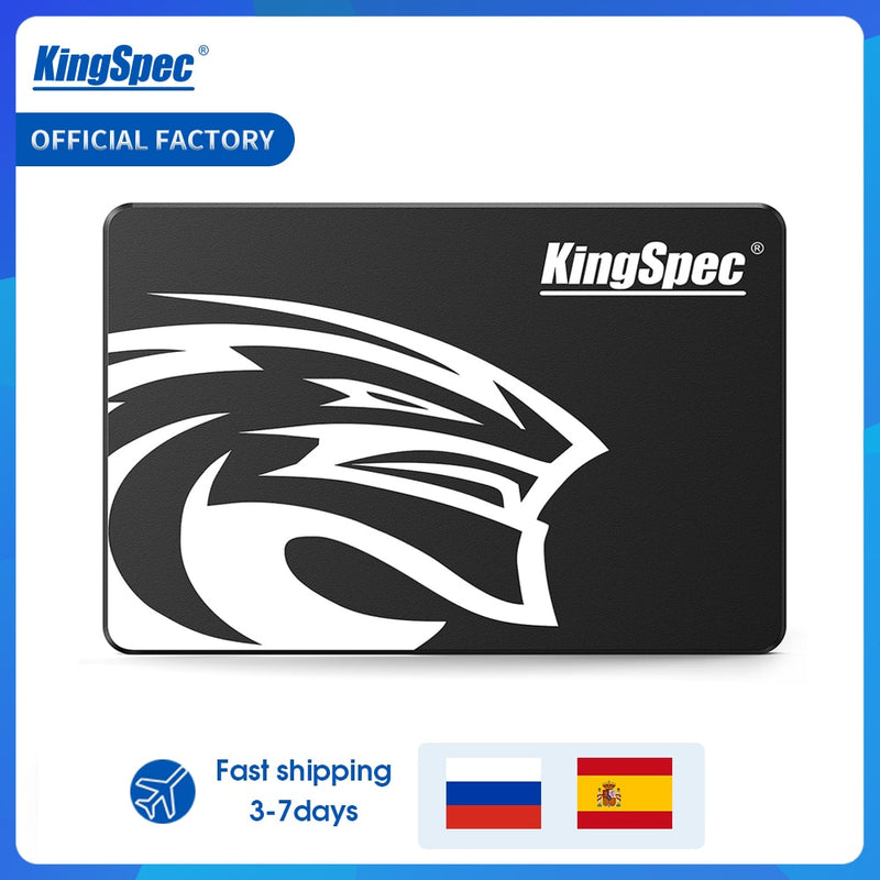 KingSpec SSD hdd 2,5 SATA3 SSD 120gb 240gb 480gb 128GB 256G 1TB 2TB disco duro interno de estado sólido para ordenador portátil disco duro de escritorio