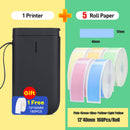 Impresora de etiquetas térmicas portátil Niimbot, Mini impresora de código de barras inalámbrica de bolsillo, conexión Bluetooth para teléfono móvil Android iOS Ho