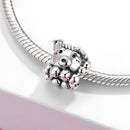 2021 Japanese Style Culture Warm Wishes Charms Metal Beads for Women 925 Sterling Silver Charm Jewelry for Bracelet Bangle Gift